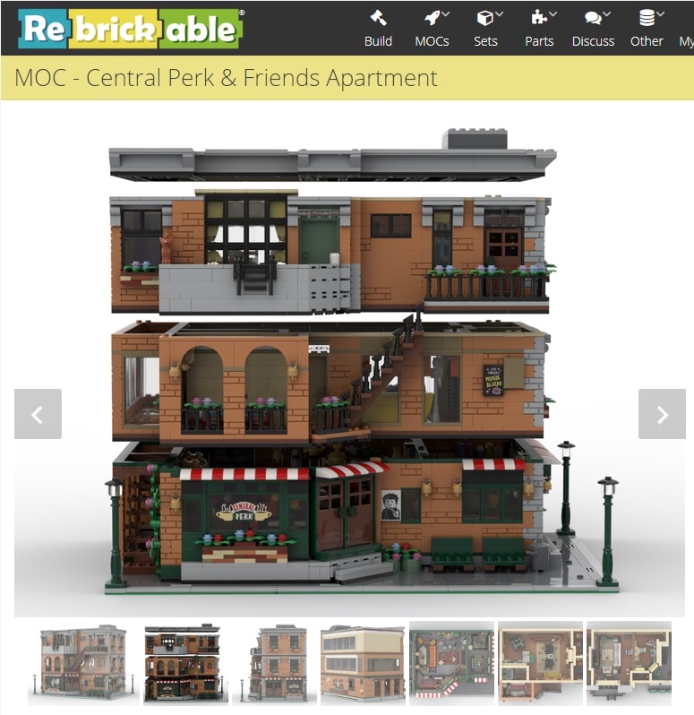 成為樂高玩家,6 個必備的樂高網站 - 第4張圖 rebrickable