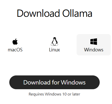 Ollama 軟體安裝教學|用自己的電腦(windows)輕鬆執行 LLM - 第1張圖